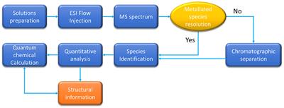 Recent Approaches for Chemical Speciation and Analysis by Electrospray Ionization (ESI) Mass Spectrometry